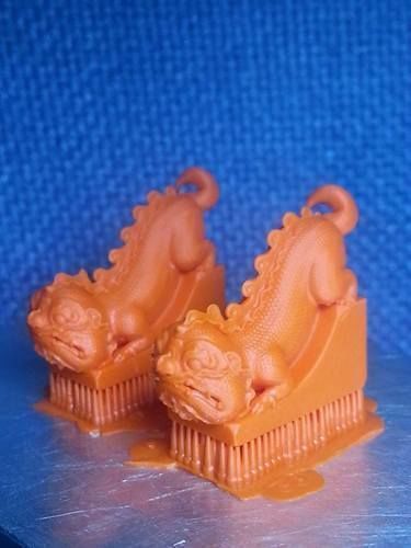 MoM a chinese dragon statue 3D print model_4