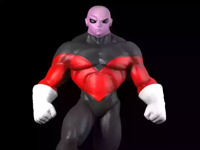 Jiren dragon ball z saiyuki statue 3D print model
