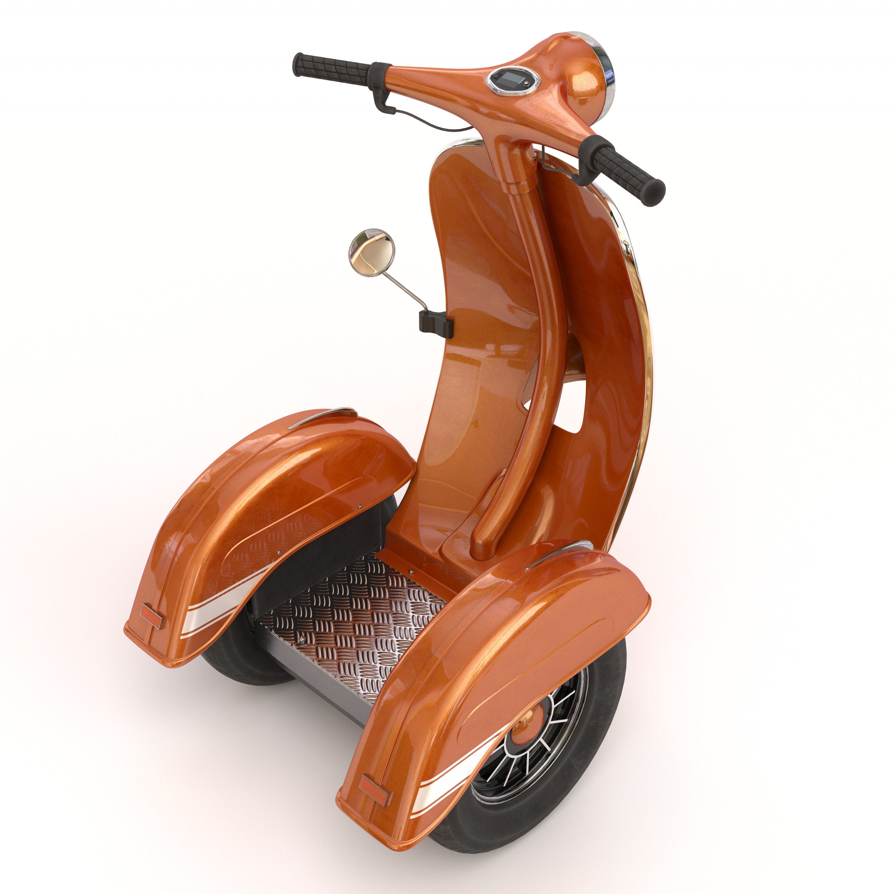 Segway Vespa 3D model_4
