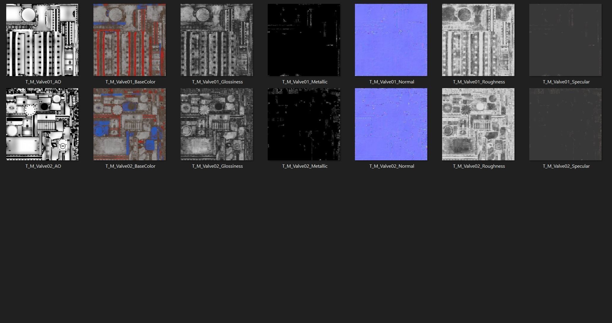 Industrial Agitated Reactor PBR Game Ready Low-poly 3D model_16