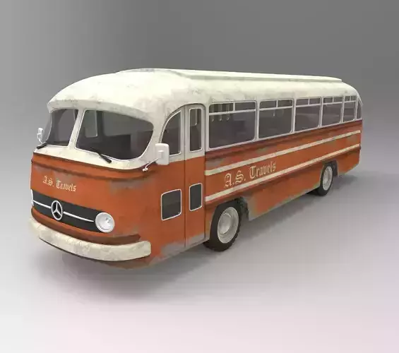 Old Bus 3D model