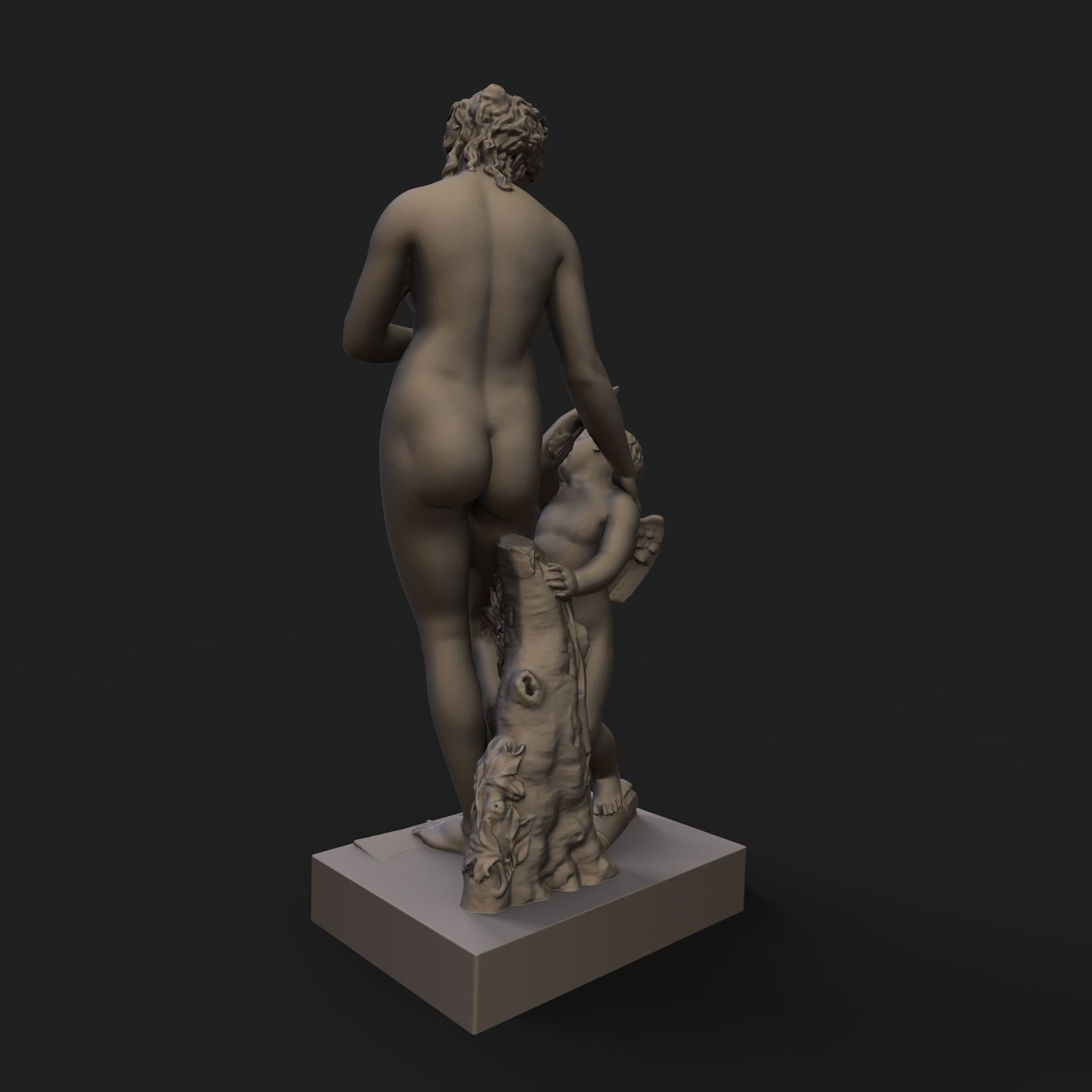 Venus Chiding Cupid 3D print model_3