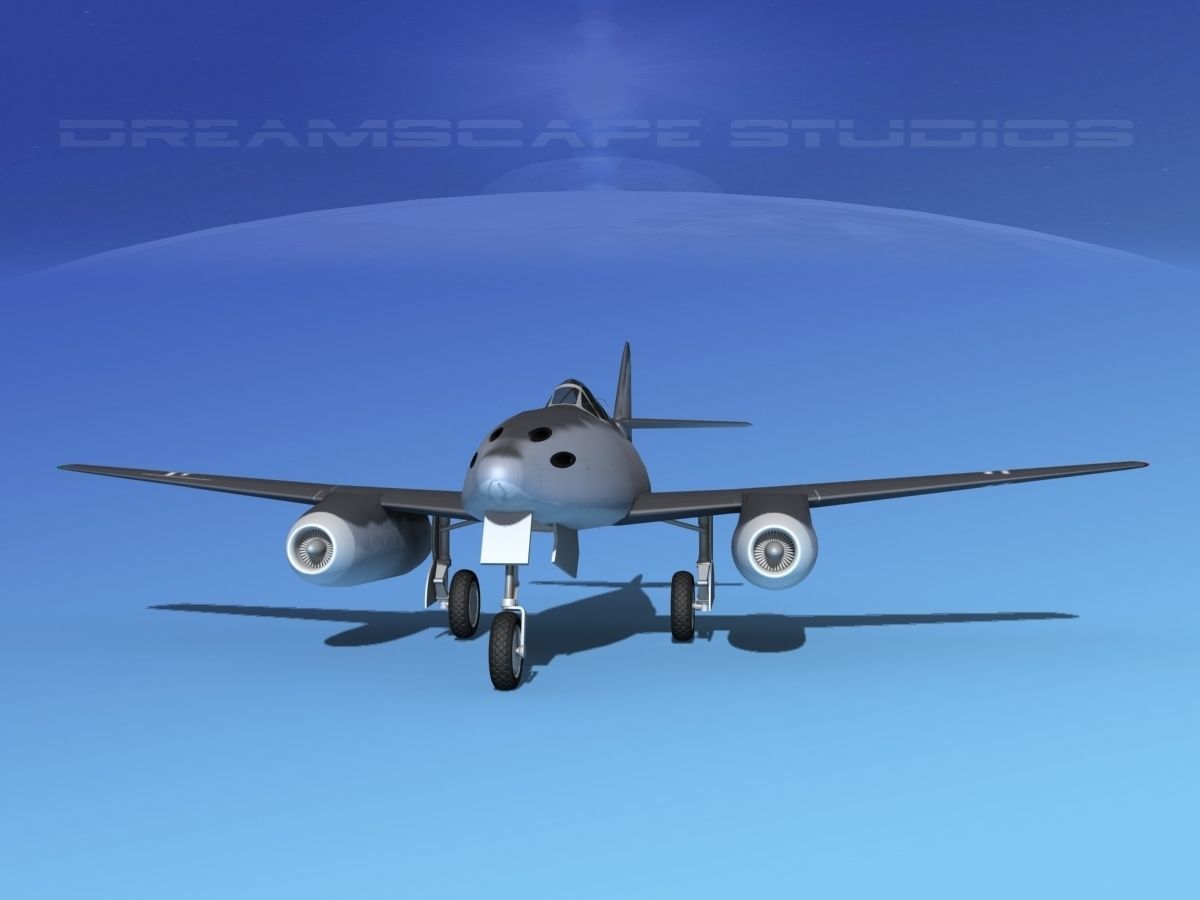 Messerschmitt ME-262A1 Swallow V01 3D model_1