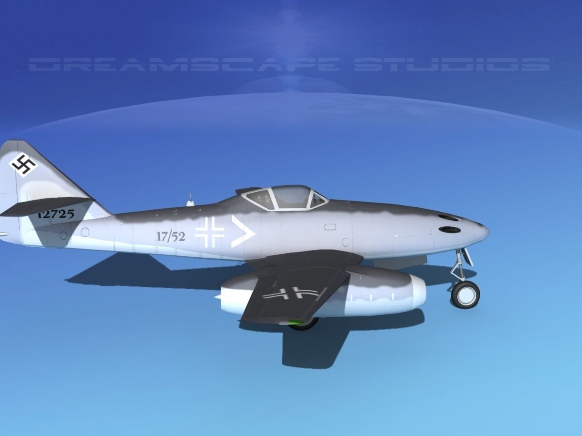 Messerschmitt ME-262A1 Swallow V01 3D model_4