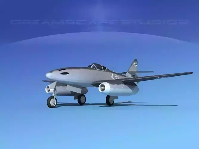 Messerschmitt ME-262A1 Swallow V01 3D model