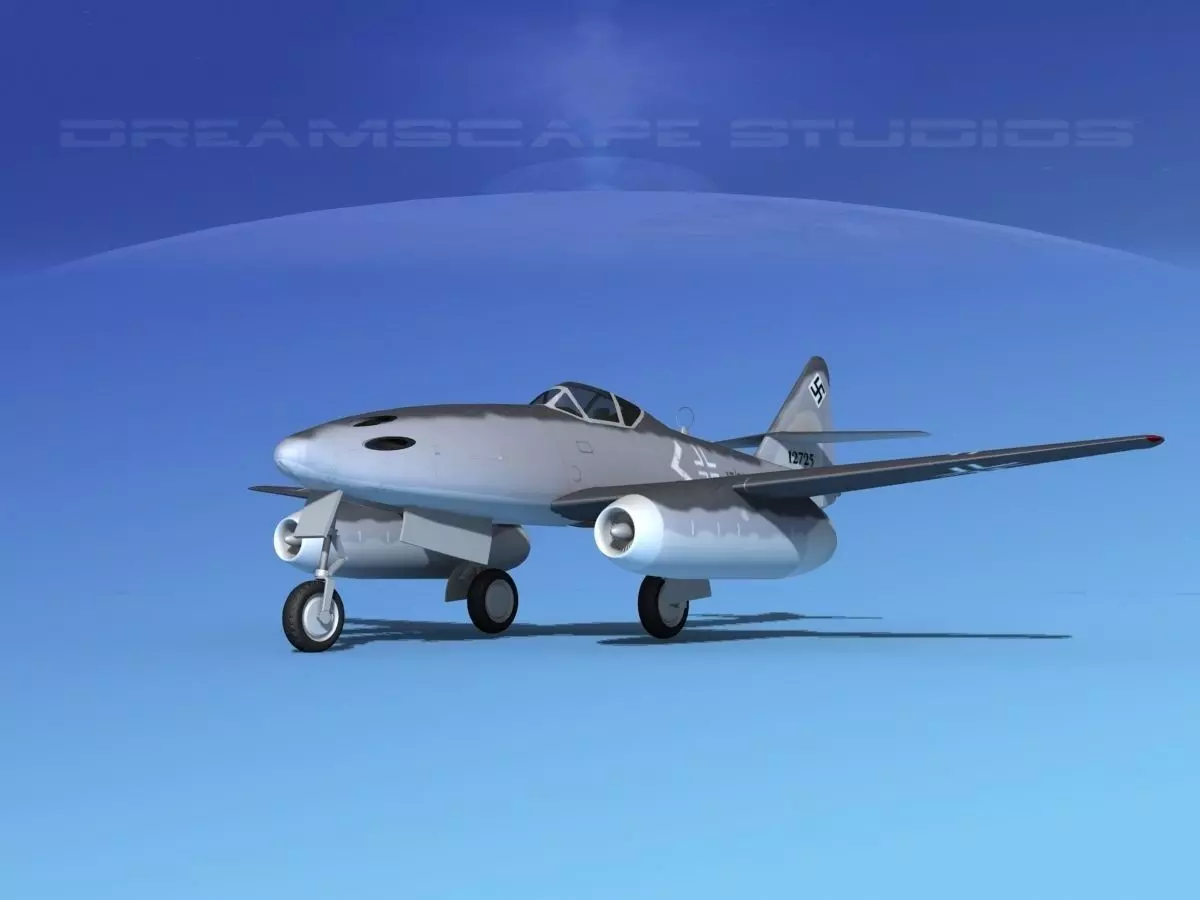 Messerschmitt ME-262A1 Swallow V01 3D model_0