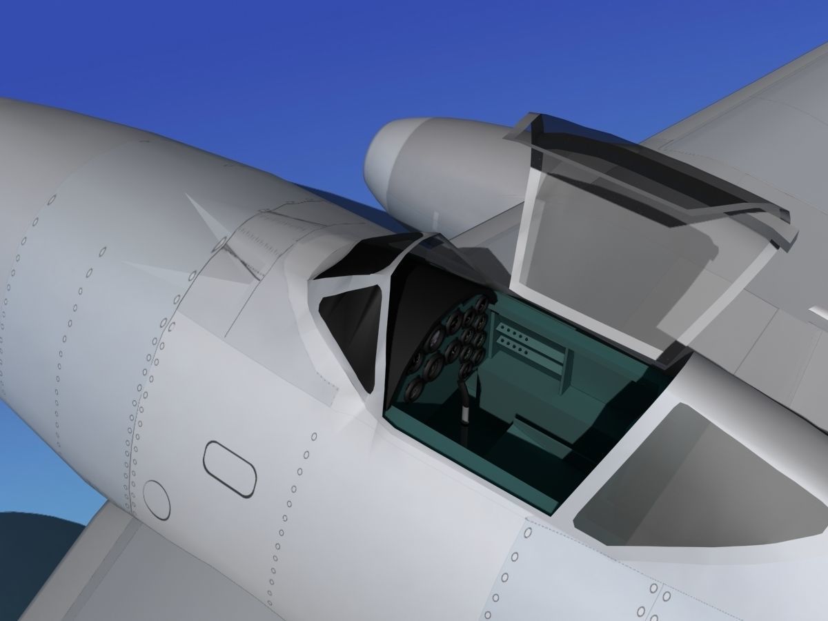 Messerschmitt ME-262A1 Swallow V02 3D model_11