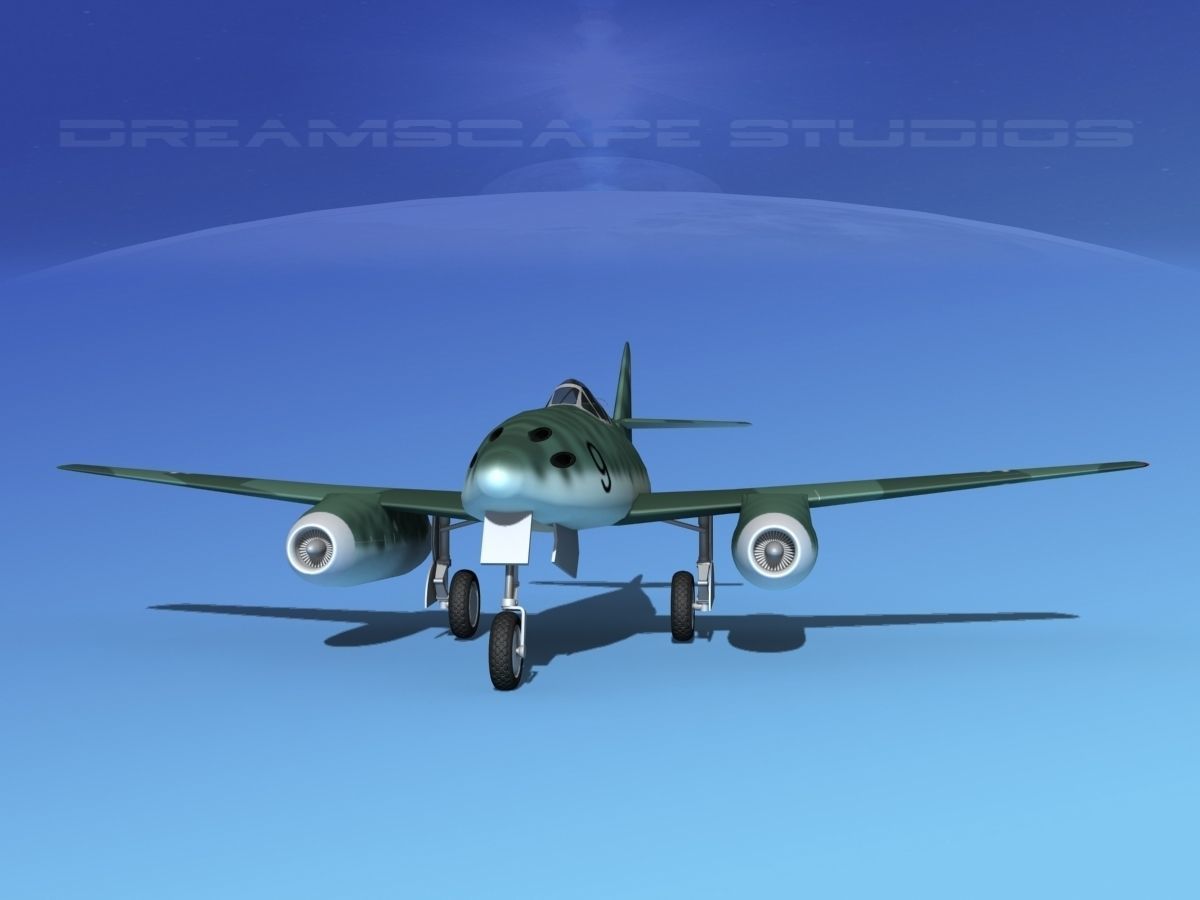 Messerschmitt ME-262A1 Swallow V02 3D model_1