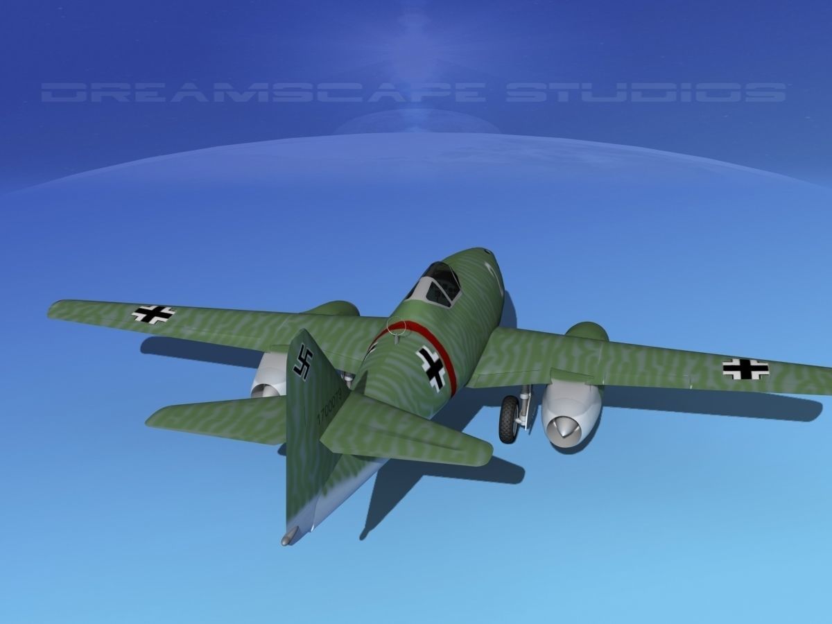 Messerschmitt ME-262A1 Swallow V05 3D model_6