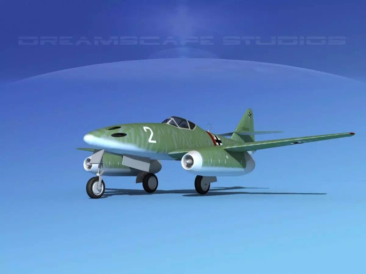 Messerschmitt ME-262A1 Swallow V05 3D model_0