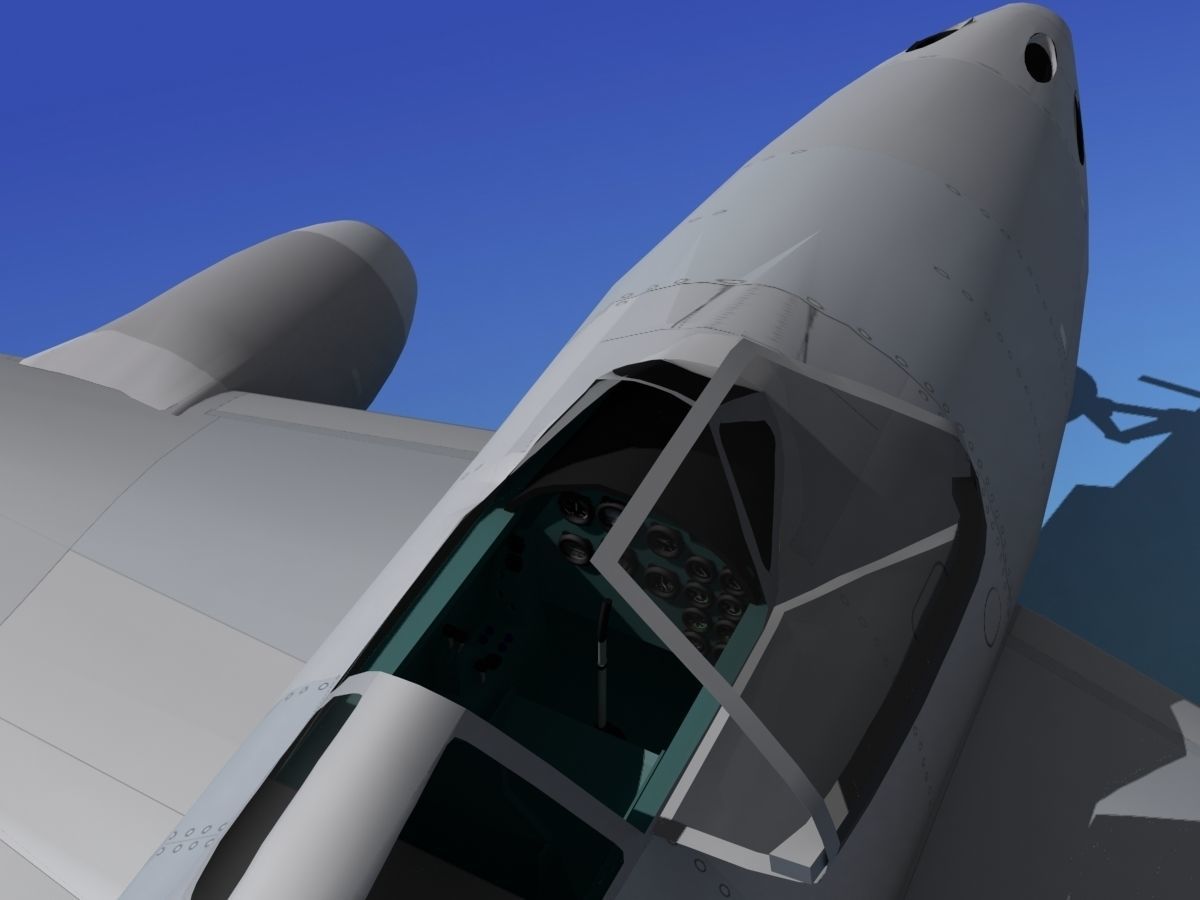 Messerschmitt ME-262A1 Swallow V06 3D model_11