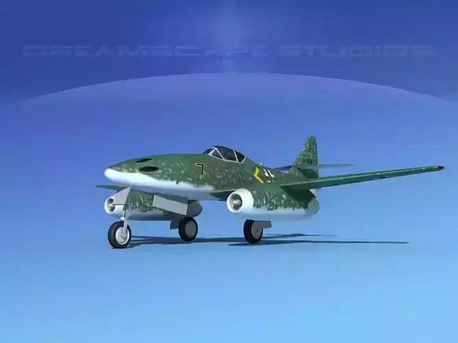 Messerschmitt ME-262A1 Swallow V06 3D model
