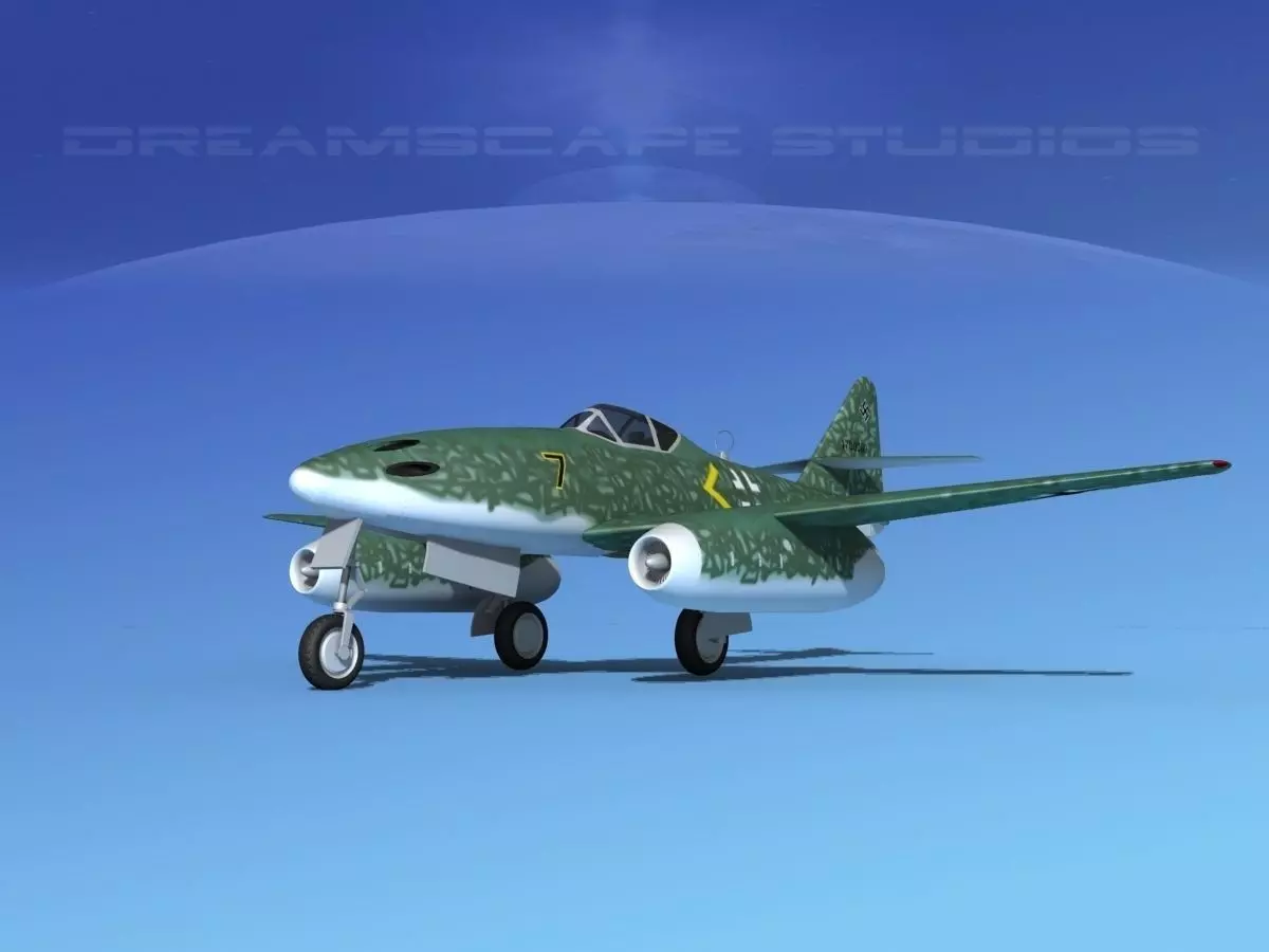 Messerschmitt ME-262A1 Swallow V06 3D model_0
