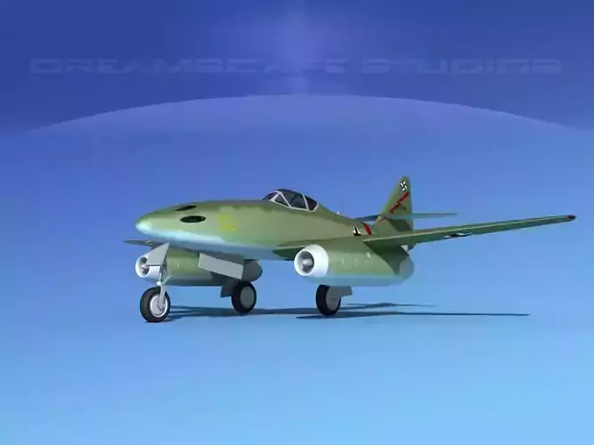 Messerschmitt ME-262A1 Swallow V07 3D model