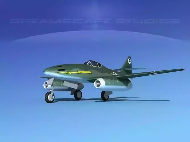 Messerschmitt ME-262A1 Swallow V08 3D model
