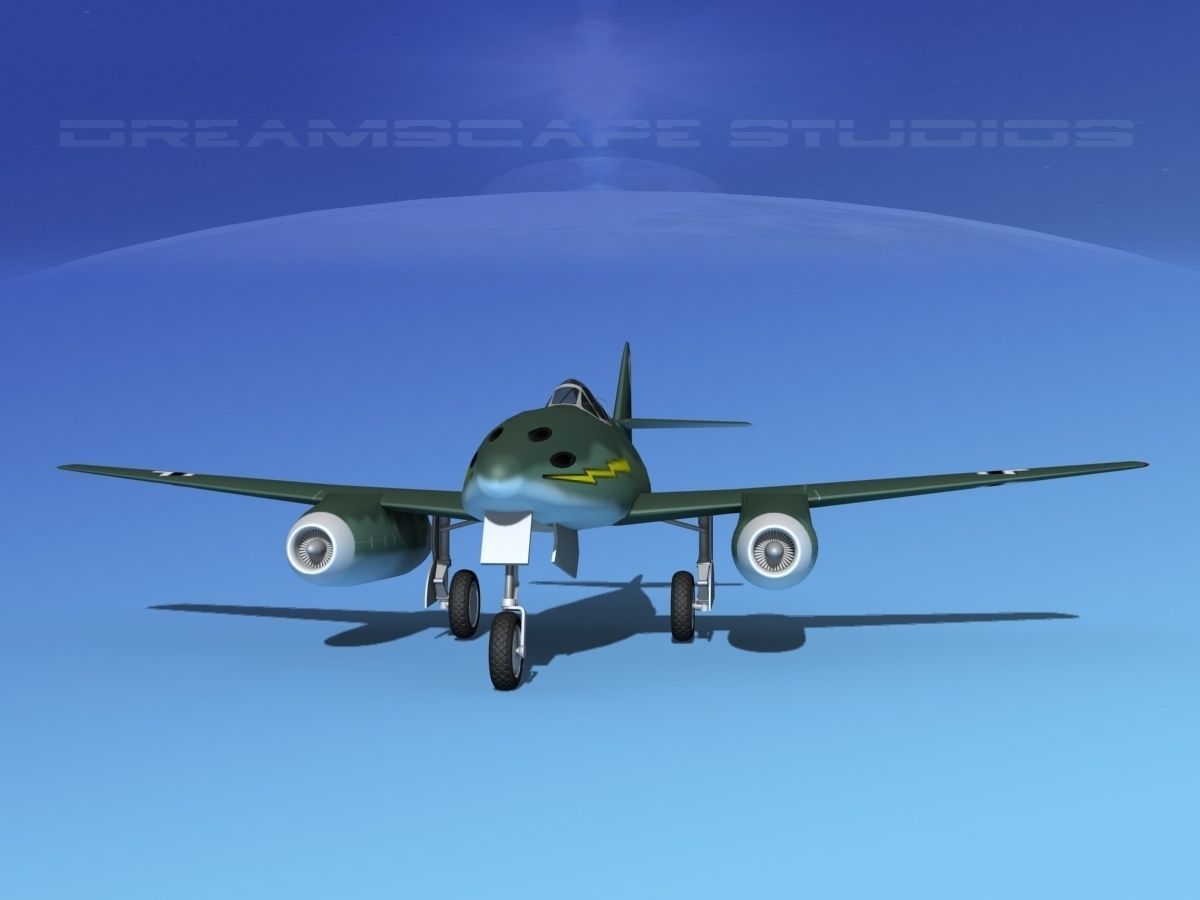 Messerschmitt ME-262A1 Swallow V08 3D model_1
