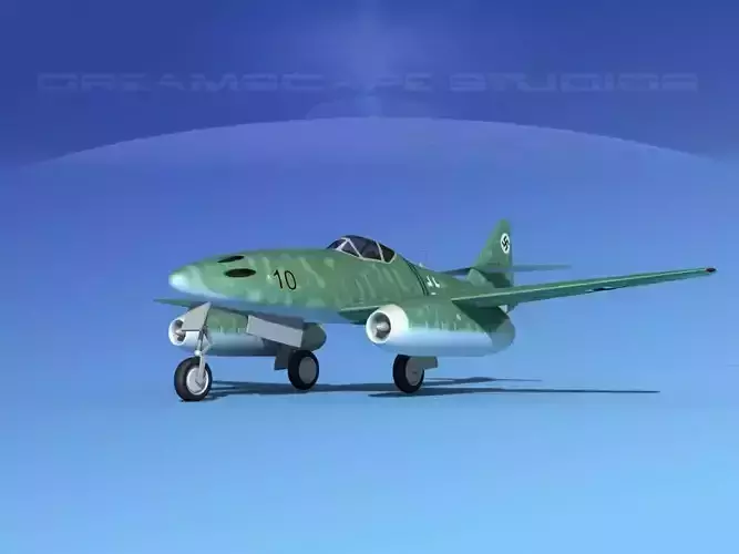Messerschmitt ME-262A1 Swallow V09 3D model