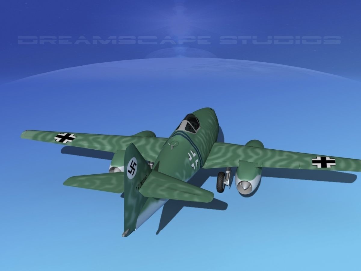Messerschmitt ME-262A1 Swallow V09 3D model_6
