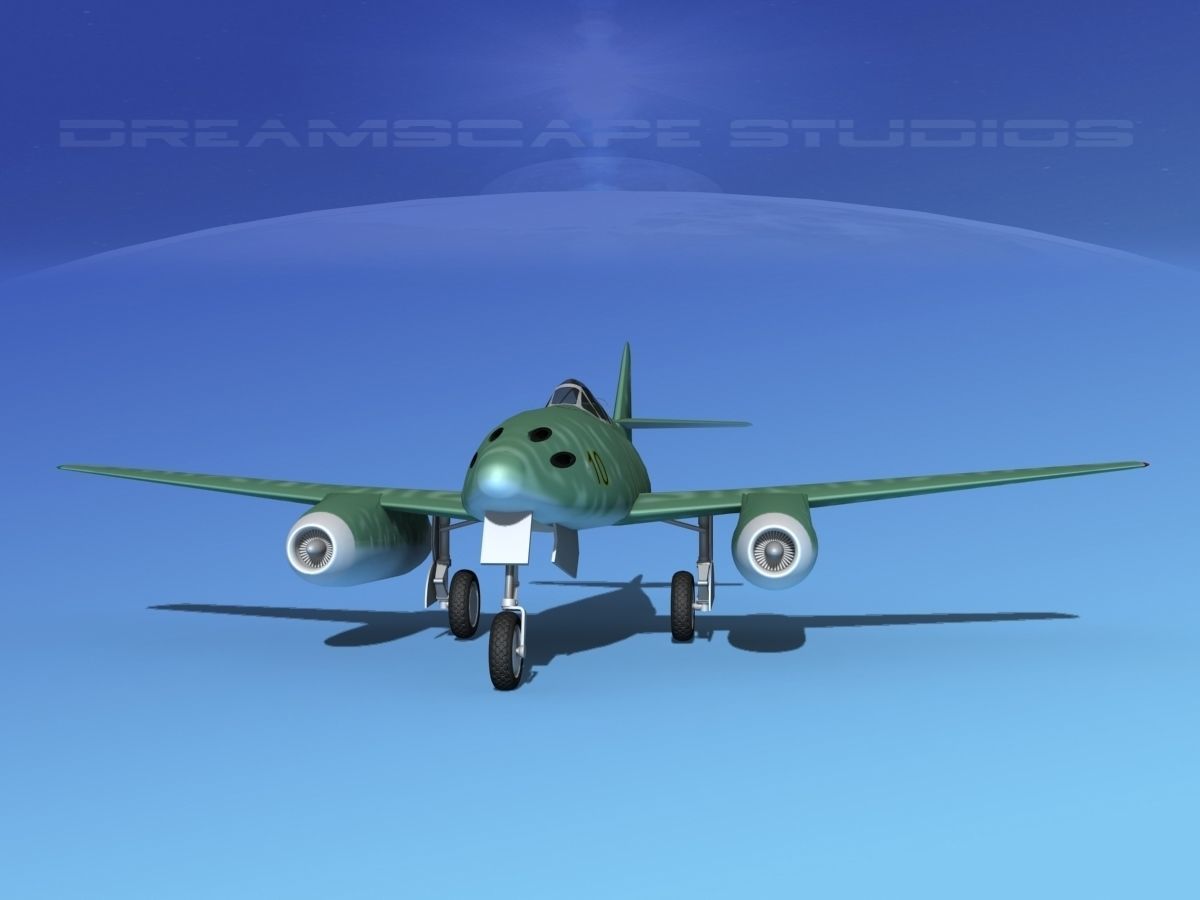 Messerschmitt ME-262A1 Swallow V09 3D model_1