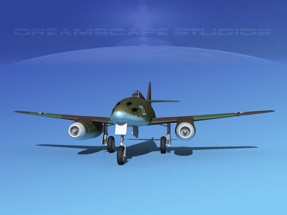 Messerschmitt ME-262A1 Swallow V10 3D model_1