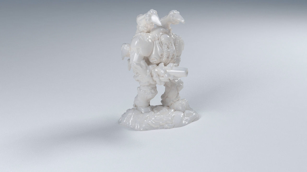 Infested Terran 3D print model_9