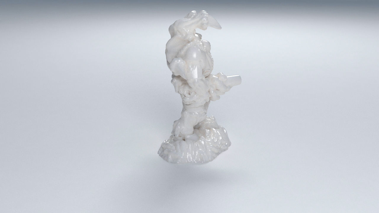 Infested Terran 3D print model_10