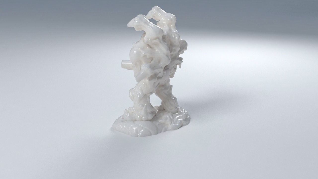 Infested Terran 3D print model_13