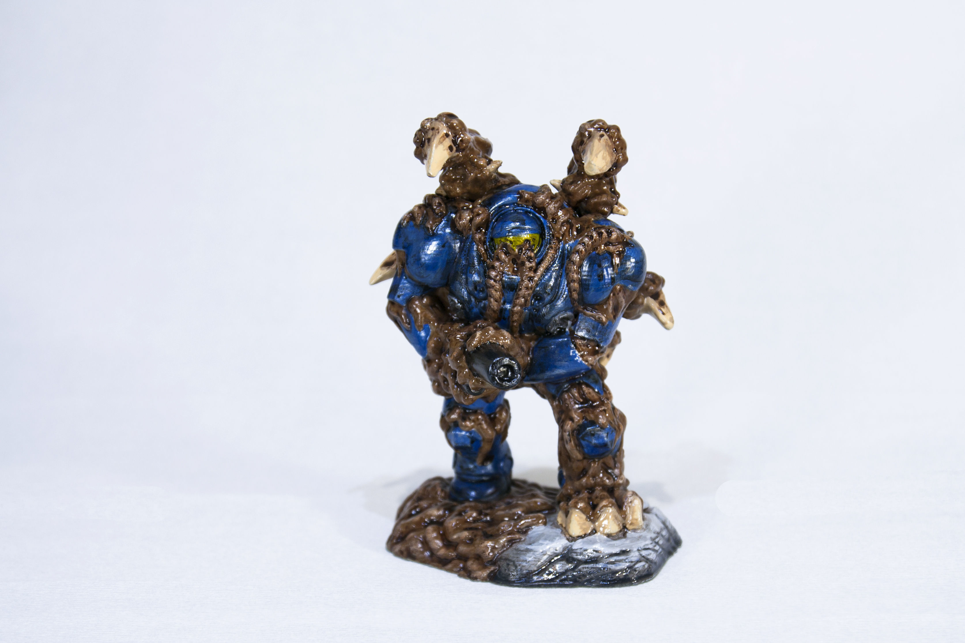 Infested Terran 3D print model_0