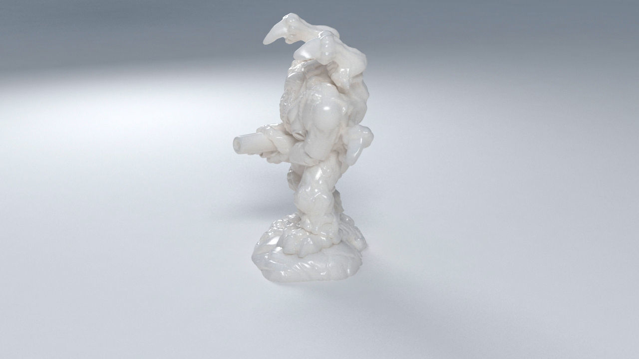 Infested Terran 3D print model_14