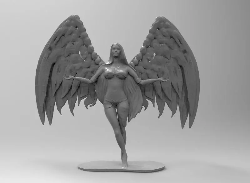 Beautiful Angel 3D print model
