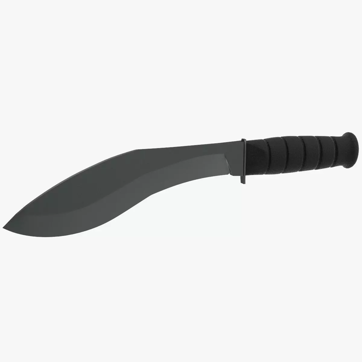 Kukri knife 3D model_0
