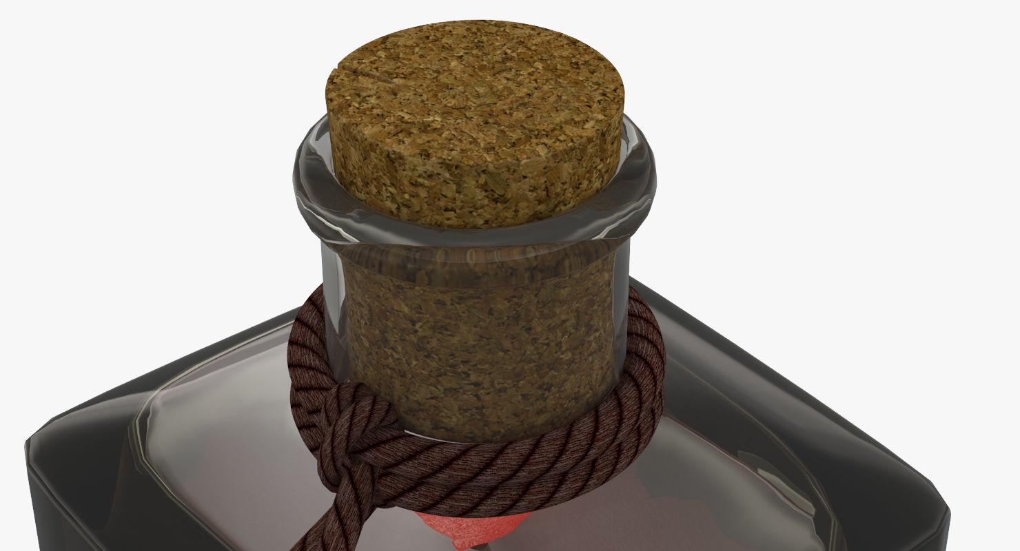 Potion Bottle Magic 3D model_4