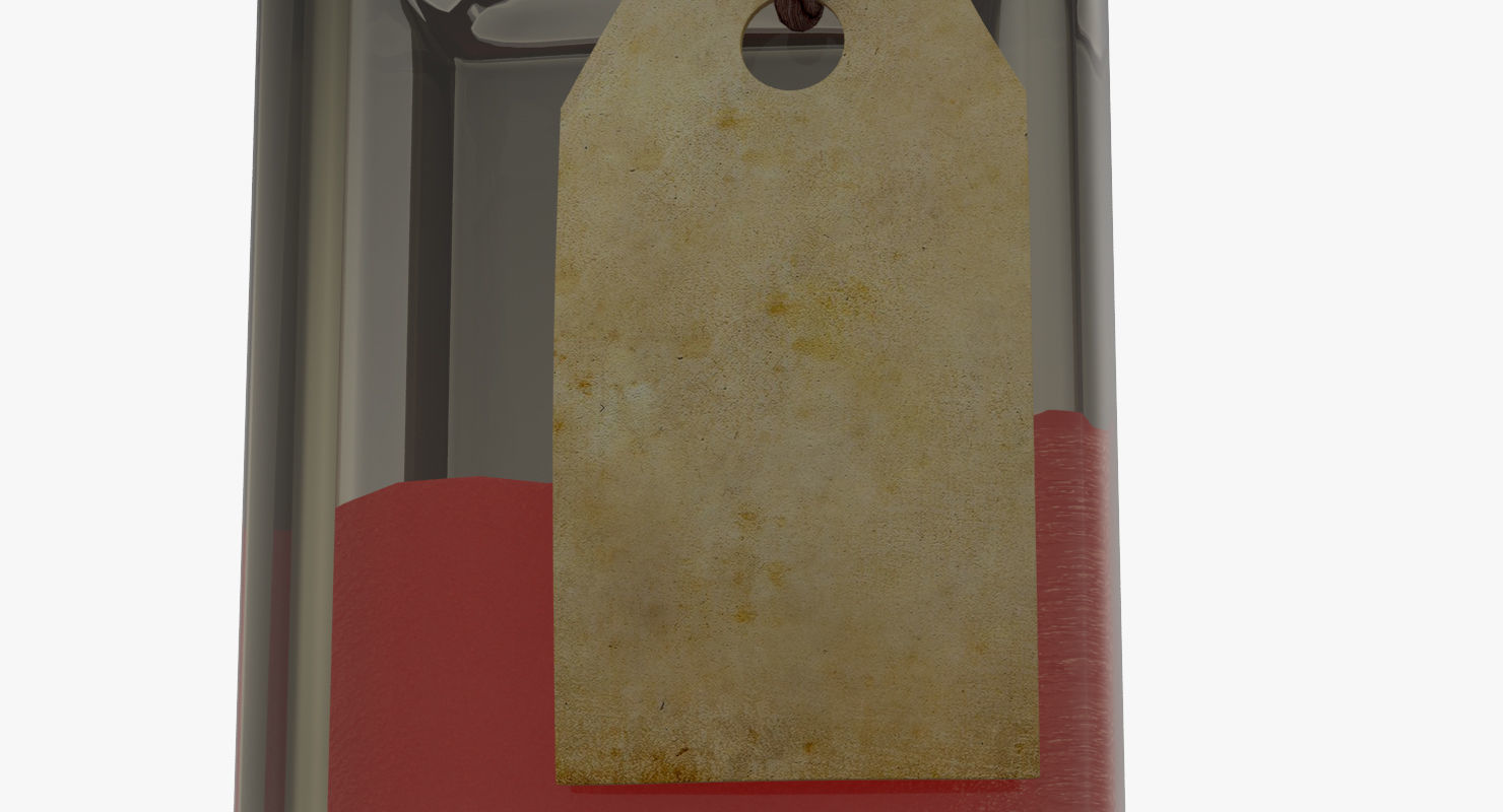 Potion Bottle Magic 3D model_3