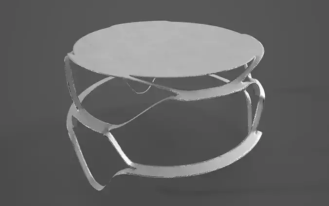 Meld Cocktail Table White