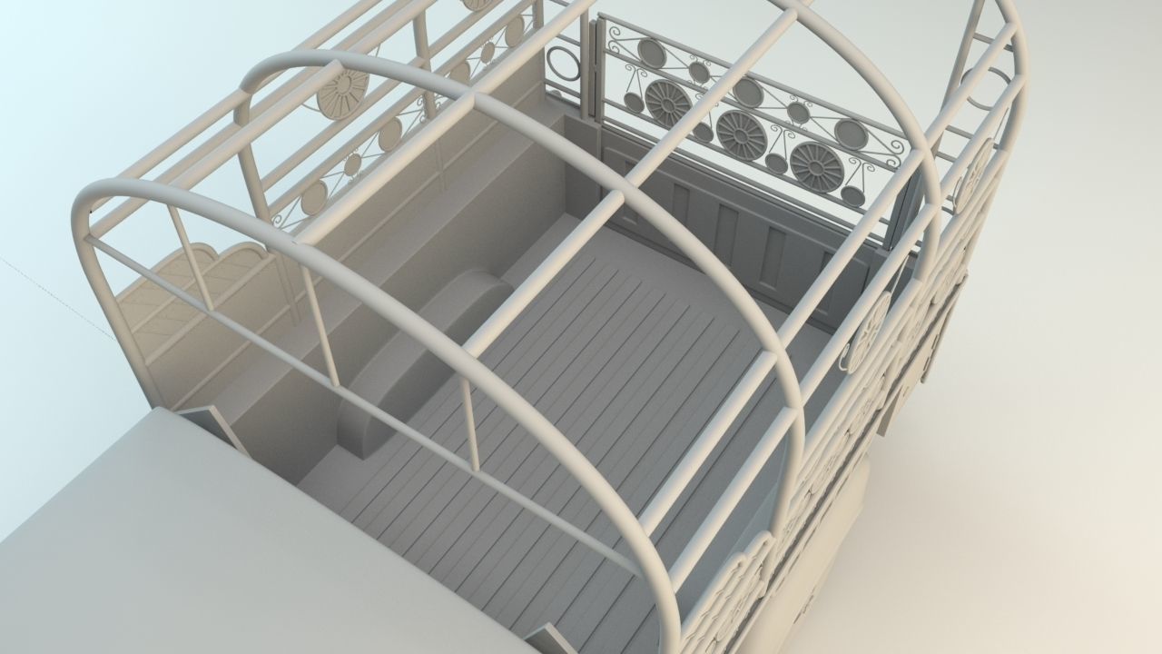 Old Truck 3D model_13