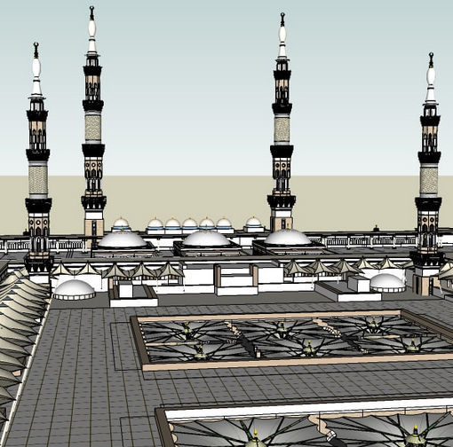 The Prophets Mosque  3D model_10