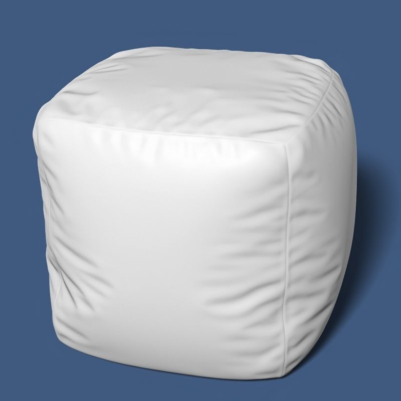 Pouf 07 3D model_4