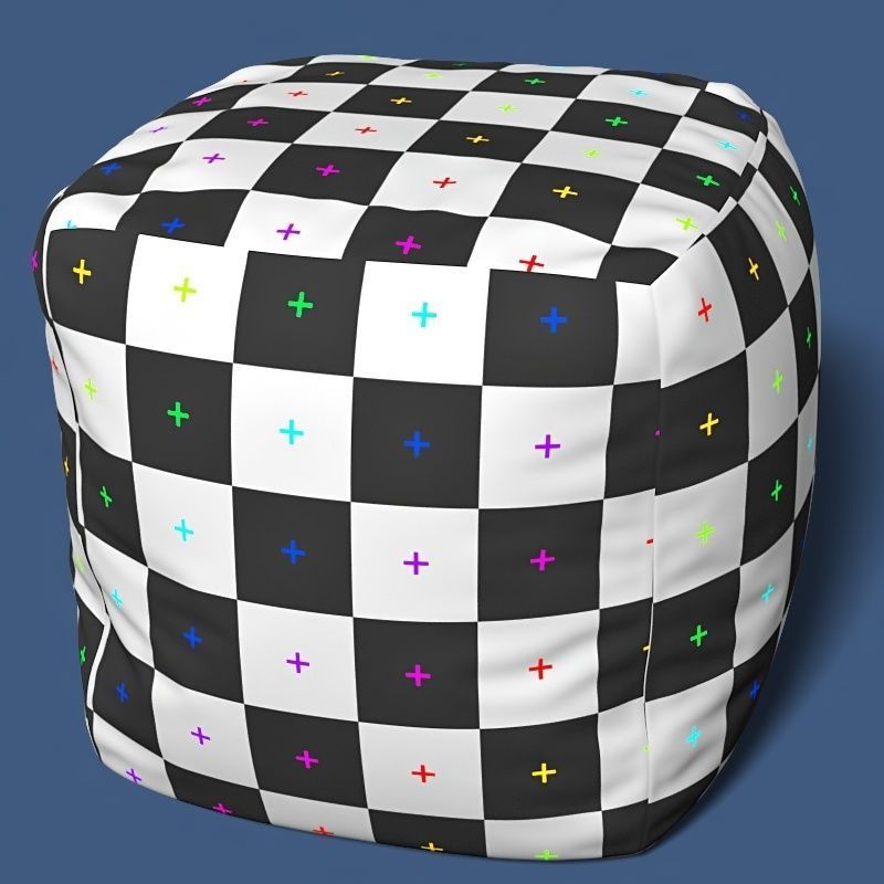 Pouf 07 3D model_6