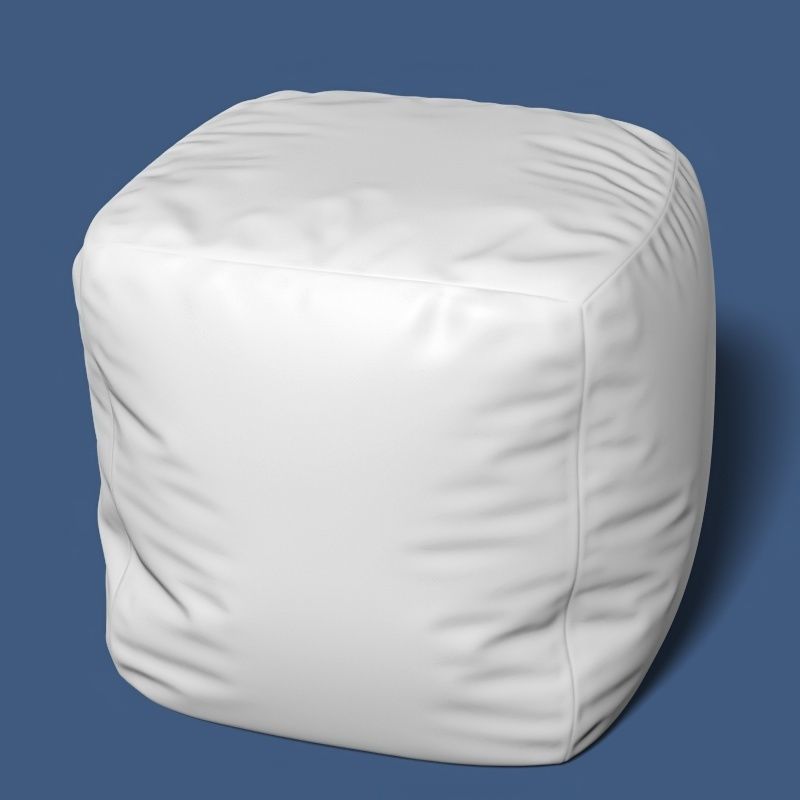 Pouf 07 3D model_3