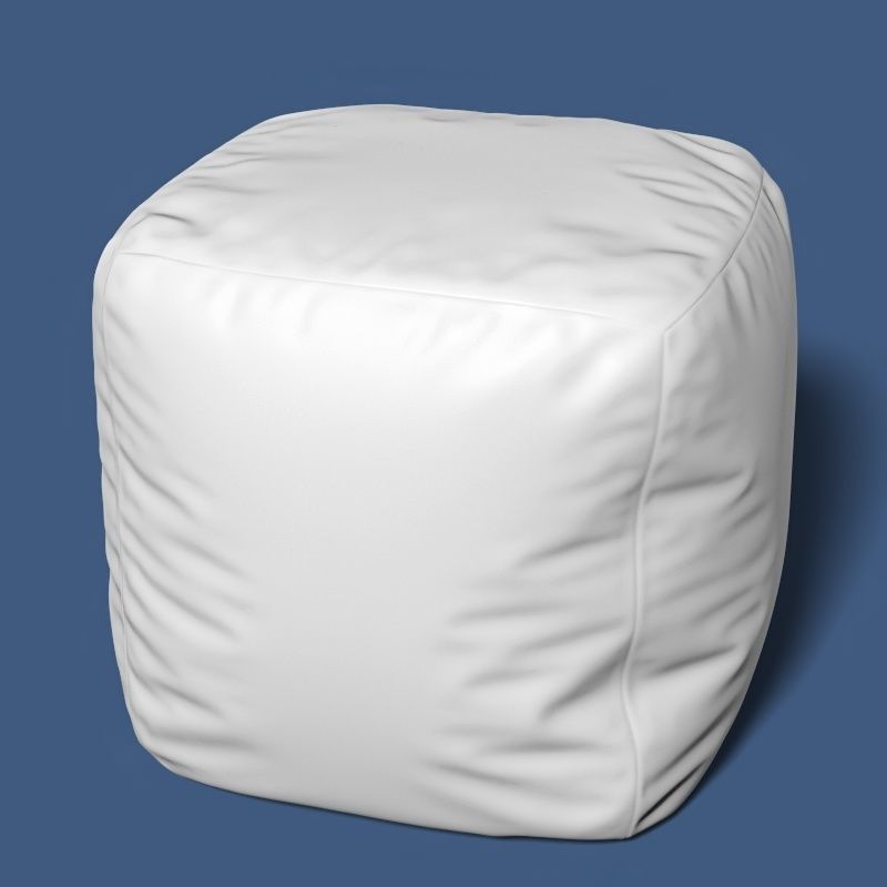 Pouf 07 3D model_2
