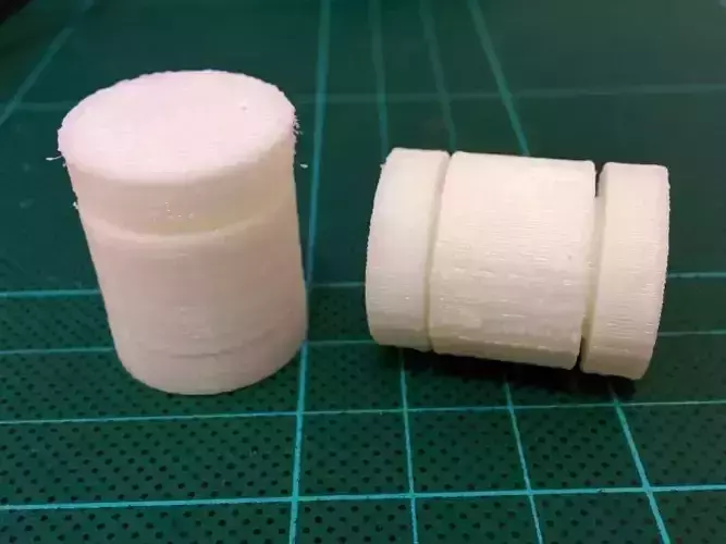 HIPS PVA dissolvable material pivot test