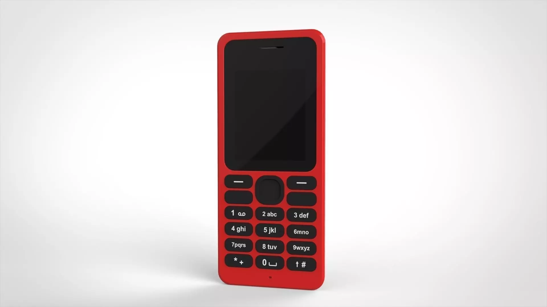 Nokia 130 Feature Phone Free 3D model_0
