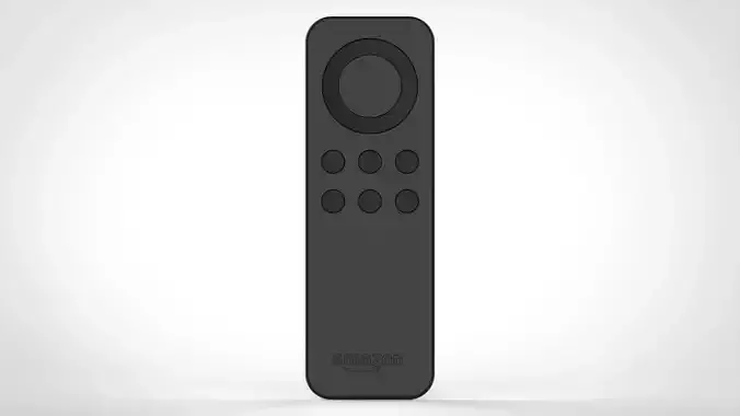 Amazon Fire TV Remote Free 3D model