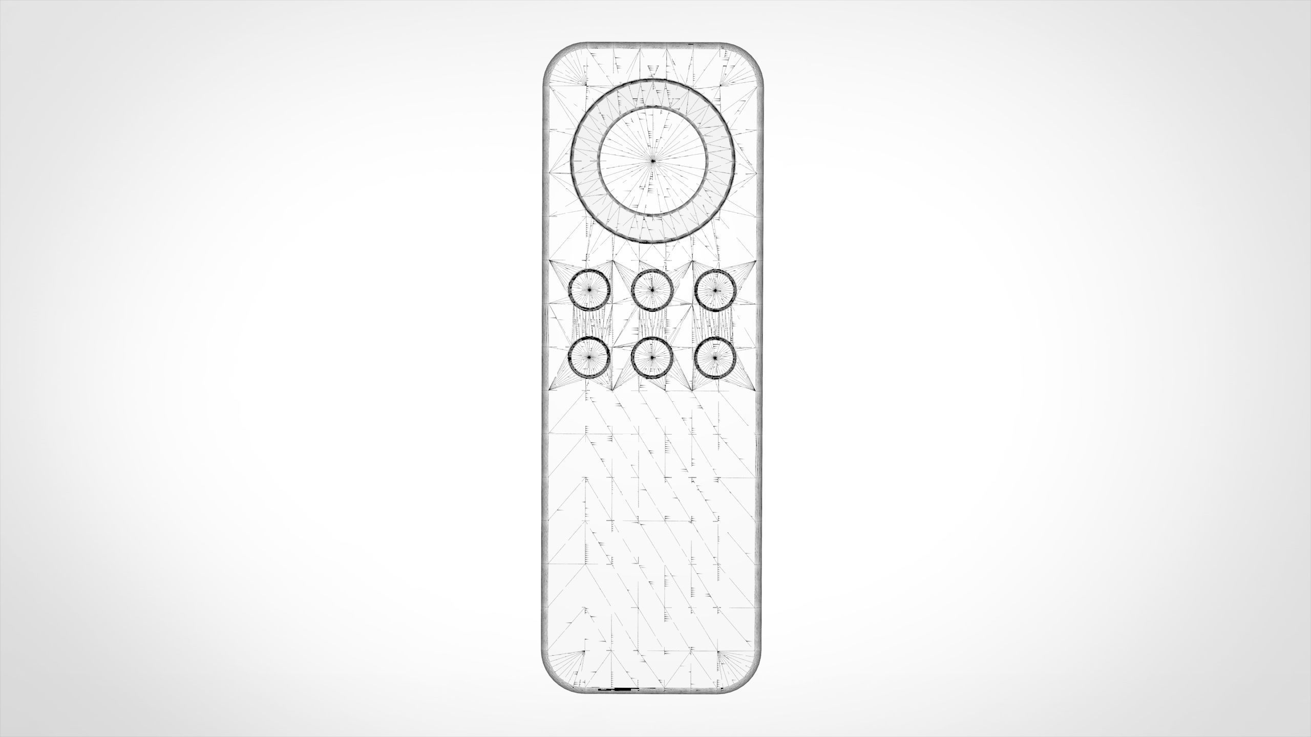 Amazon Fire TV Remote Free 3D model_3