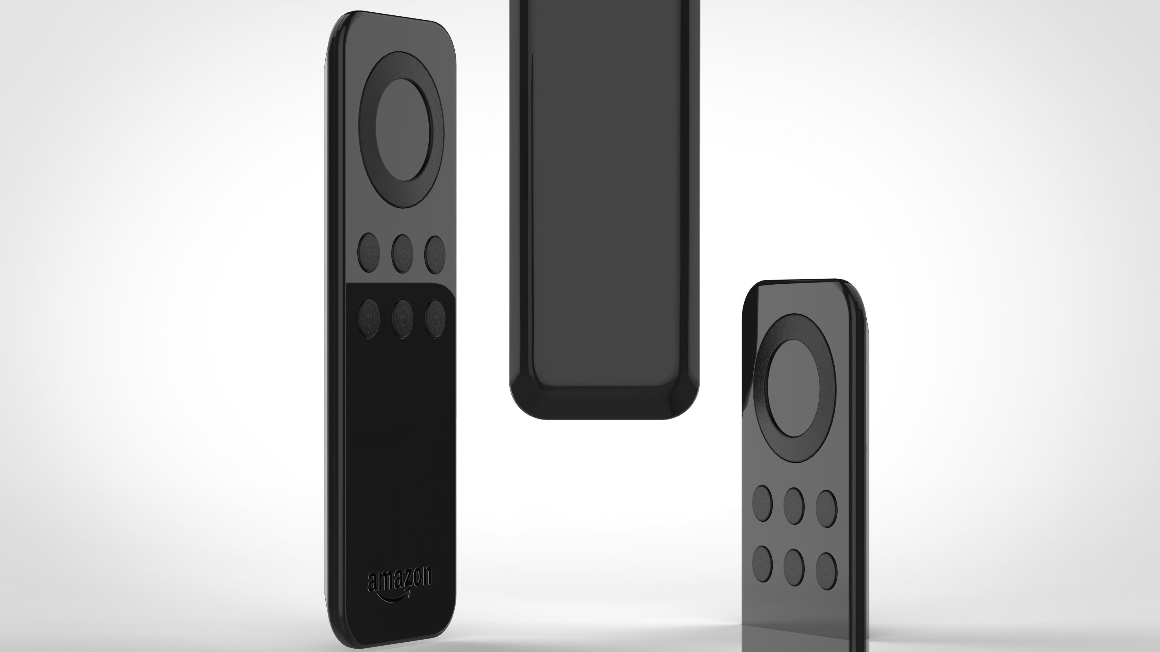 Amazon Fire TV Remote Free 3D model_1