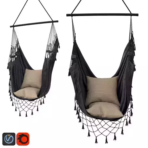 Hammock BOHO IN CHARCOAL COLOR 15000CHCL