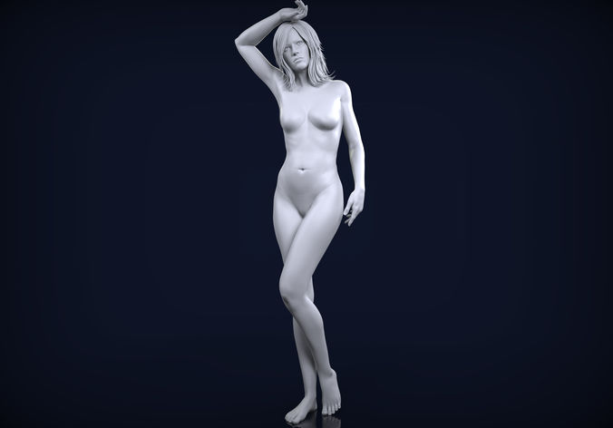 Zbrush Female Sculpt 03 3D model