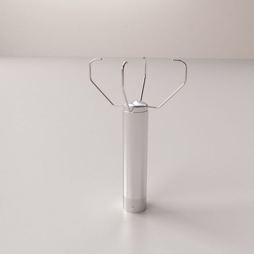 Ultrasonic Anemometer 2D 3D model