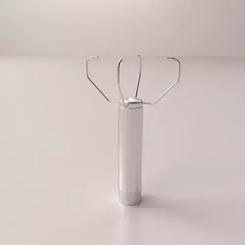 Ultrasonic Anemometer 2D 3D model