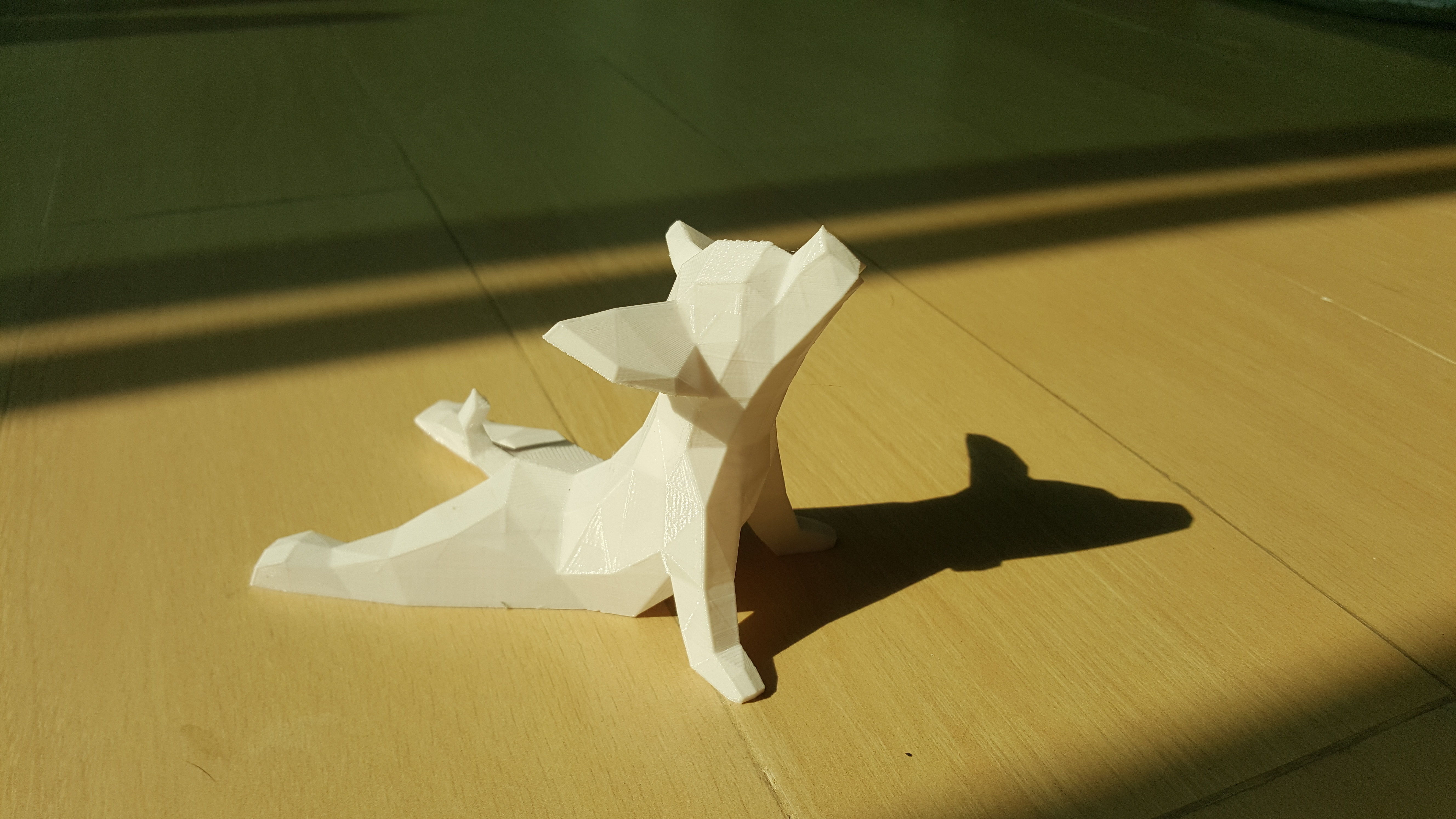 Low Polygon Chihuahua dog model 3D print model 3D print model_5